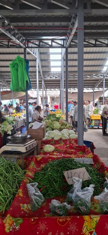 Le marché local de Mahébourg